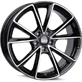 MAM Babyartikel GmbH 20 Zoll MAM A5 5x112 ET30 Alufelgen BLACK FRONT POLISH