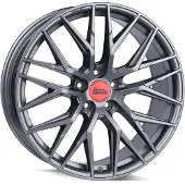 MAM WHEELS 19 Zoll Alufelge RS4 19"x8.5" 5x108 PCD ET45 72.60mm Felge Palladium Lackiert