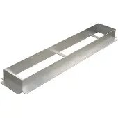 Sport-Thieme Einbauwanne "Aluminium" für Absprungbalken, Training (B: 20 cm)