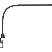 MAUL LED-Klemmleuchte MAULpirro, Leistung 7 W, 4-Stufen-Dimmer, 390 lm, schwenkbar, Klemmweite 45 mm, schwarz