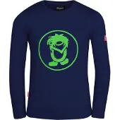 TROLLKIDS Troll Langarmshirt Kinder blau