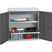 Stumpf Werkzeug-/Beistellschrank H1000xB1000xT500mm 1Schubl.2BD grau/anthrazitgrau