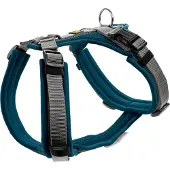 Hunter Maldon, Hund, Halftergeschirr, XS, Grau, Türkis, Nylon, Einfarbig