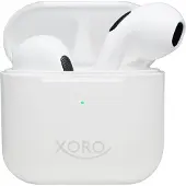 Xoro KHB 30 - Kabelloser In-Ear-Kopfhörer, integrierter Akku, Separate Ladebox, TWS-Technologie, Bluetooth 5.0, Mikrofon, EIN-Tasten-Steuerung