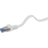 Renkforce RF-4149852 RJ45 Patchkabel CAT 6a U/FTP 15.00 m Grau hochflexibel, mit Rastnasenschutz, Flammwidrig 1 St.