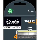 Wilkinson Sword Quattro Titanium Precision Carbon - Rasierer für Männer
