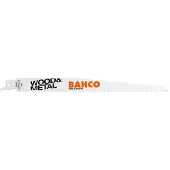 Bahco Sandflex Bimetall-Säbelsägenblätter für Holz und Metall 5/8 ZpZ, 150 mm - 5 Stk/Einzelhandelsverpackung