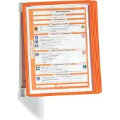 Sans marque Vario Wall 5 Wandhalter-SET ink. Sichttafeln, orange
