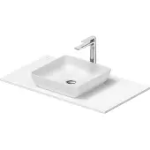 Duravit Konsolenwaschtisch Sivida 88x50cm, weiß seidenmatt