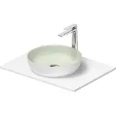 Duravit Konsolenwaschtisch Sivida 68x50cm, I.Fa grün m, Auß.Fa we. s-matt