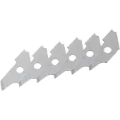 Wolfcraft 6 Ersatzklingen für 5892000 und 4151000