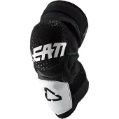 Leatt 3DF Hybrid Weiß Motocross Knieprotektoren Größe 2XL