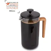 La Cafetière Pisa Kaffeebereiter 8 Tassen Schwarzer Holzgriff