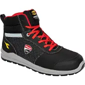 Diadora Sicherheitshochschuh Speedy Race Mid S3S - T.44 - Schwarz/Fungus - - 701.181704-C2541 T.44