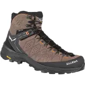 Salewa - Trekking-Schuhe &ndash; GORE-TEX Herren &ndash; Alp Trainer 2 Mid GTX - Alp Trainer 2 Mid GTX M Wallnut/Fluo Orange für Herren - Größe 44 -