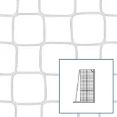 Sport-Thieme Kleinfeld-Fußballtornetz "80/150 cm", Weiß