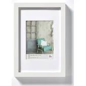 Walther design EA050W Stockholm Holzrahmen 40x50cm weiß