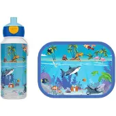 Mepal Lunchset Mepal Campus (Pop-up + Lunchbox Mepal) Tropical Ocean Ocean 400 ml + 750 ml