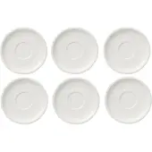 Villeroy & Boch Untertasse "Kaffeeuntertassen Artesano Original ø 16 cm 6er Set weiß"