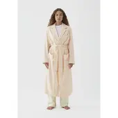 Tekla Unisex Flannel, Dressing Gown Moondust Größe: XL | Nachtwäsche Outlet | Unisex