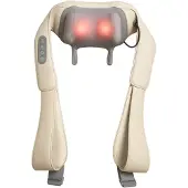 Nuvance - Massagekissen auch für Arm Rücken & Bein Weiß
