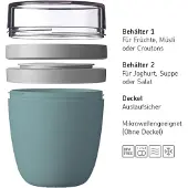 Mepal Ellipse Lunchpot mini + regular