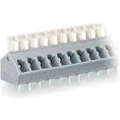 Wago 256-436 Klemmenleiste für Leiterplatten 0,08-2,5 qmm grau
