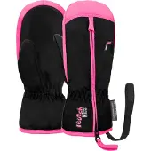 Reusch Fäustlinge Ben Mitten Baby Black / Knockout Pink-0 - 1 Jahr