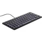 Raspberry Pi offizielle Tastatur, FR-Layout, inkl. 3 Port USB Hub, schwarz/grau
