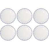Villeroy & Boch Frühstücksteller "Frühstücksteller Fleur Couleur ø 21,2 cm 6er Set"