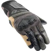 Bogotto Zello Perforierte Braun Beige Grün Handschuhe Größe M