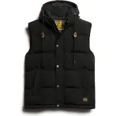 Superdry Herren Everest ärmellose Steppjacke