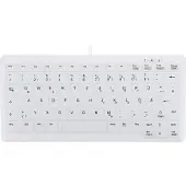 Contour Design Design Active Key AK-C4110, Kabelgebunden, USB, QWERTZ, Weiß