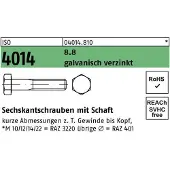Reyher ISO 4014 - Stahl 8.8 verzinkt - M 12x240 - Sechskantschrauben mit Schaft
