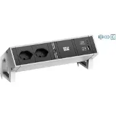 Bachmann DESK2 2xP40 1xUSB A&C 22W