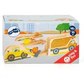 Small Foot Smallfoot Kugelbahn Junior Baustelle 11382 Kinderbauernhof 1 St