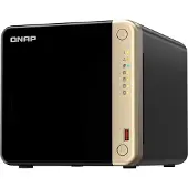 Qnap TS-464, NAS, Tower, Intel Celeron, N5095, 8 GB, DDR4