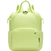 Pacsafe Freizeitrucksack Rucksack mit Laptopfach Citysafe CX ECONYL Backpack 17L Matcha hellgrün