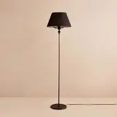 Opviq , AYD-3481, Stehlampe, 100 % PVC, Schwarz, 38 x 38 x 150 cm