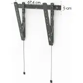 Hama TV-Wandhalterung Ultraslim neigbar, 229cm (90), bis 80kg, extraflac