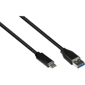 GOOD CONNECTIONS Gc-m0129 Usb-a-auf-usb-c-kabel Blau Blau One Size