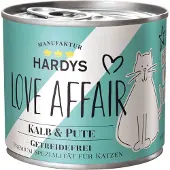 Hardys Love Affair Kalb und Pute Nassfutter Katze (Dose)