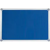 MAUL Pinnwandtafel 2000, Textil, blau, 1000 x 1500 mm