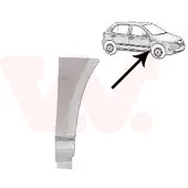 VAN WEZEL Kotflügel [Hersteller-Nr. 7625156] für Skoda