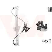 VAN WEZEL 2734266 Elektrischer Fensterheber Vorne Rechts für MAZDA 3 (BK) 3 Stufenheck (BK)
