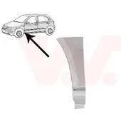 VAN WEZEL Kotflügel [Hersteller-Nr. 7625155] für Skoda