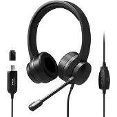 Port Connect Stereo Wired Usb Comfort Headset