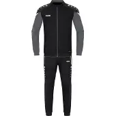 Jako Performance Polyesteranzug Schwarz F804 || Größe 4XL