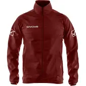 Givova , rain basico, granat, 2XS