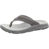 SKECHERS Herren Pantoletten grau